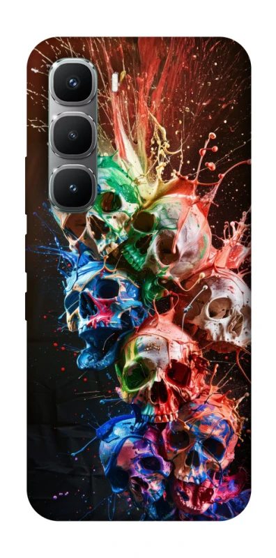 Чехол на Infinix Hot 60 Pro Skulls фото 1 из 1