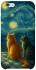Чохол на Apple iPhone 6/6s (4.7") Cats under the stars фото 1 з 1