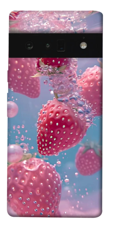 Чохол на Google Pixel 6 Pro Полуниця в воді фото 1 з 1