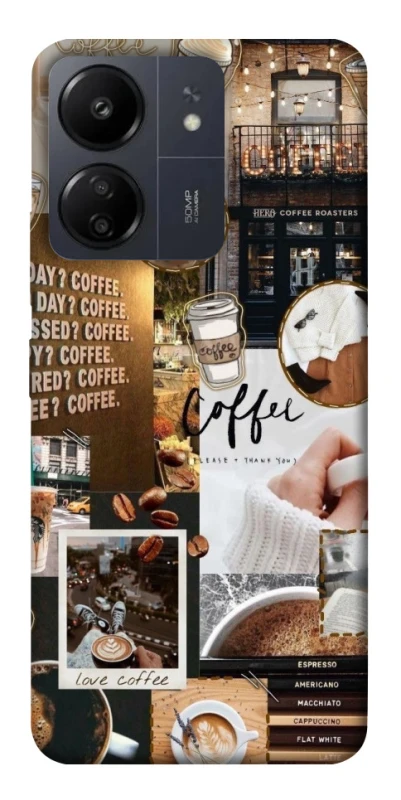 Чохол на Xiaomi Poco C65 Coffee vibes фото 1 з 1