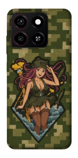 Чохол на ZTE Blade A35 4G Military Waifu фото 1 з 1