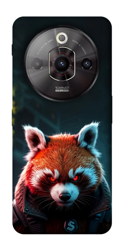 Чехол на ZTE Nubia Focus Pro Cyber Red Panda фото 1 из 1