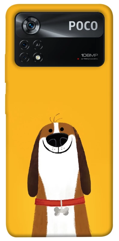 Чехол на Xiaomi Poco X4 Pro 5G Пёс-нос фото 1 из 1
