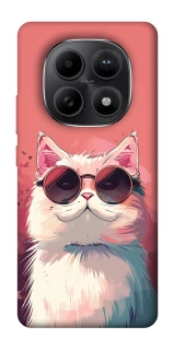 Чохол на Xiaomi Redmi Note 15 5G Сat with glasses фото 1 з 1