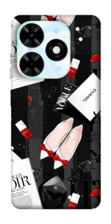 Чехол на TECNO Spark Go 2024 Fashion collage ver.4 фото 1 из 1