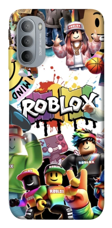 Чохол на Motorola Moto G31 Roblox Characters Collage фото 1 з 1