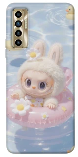 Чехол на TECNO Camon 17P Labubu swimming фото 1 из 1