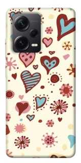 Чохол на Xiaomi Redmi Note 12 Pro 5G Pretty hearts фото 1 з 1