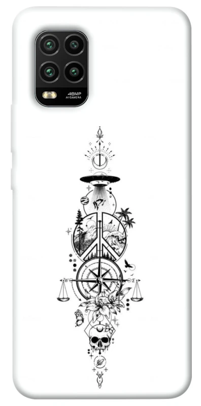 Чохол на Xiaomi Mi 10 Lite Tattoo ver.7 фото 1 з 1