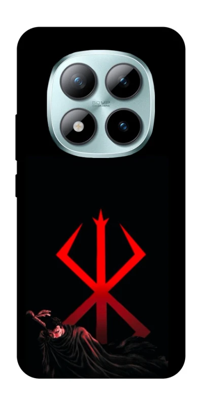 Чохол на Xiaomi Redmi Note 15 Pro+ 5G Berserk Red Logo фото 1 з 1