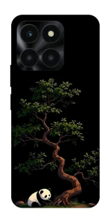 Чохол на Huawei Honor X6a Panda and tree фото 1 з 1