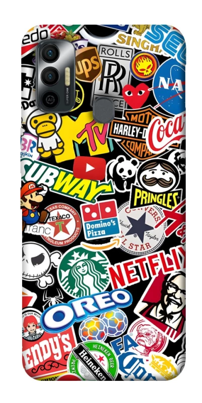 Чехол на TECNO Spark 7 brands фото 1 из 1