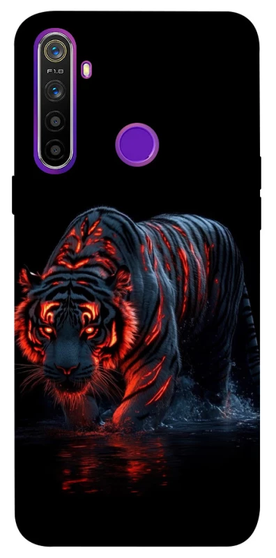 Чохол на Realme 5 fire tiger фото 1 з 1