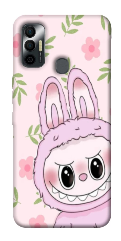 Чехол на TECNO Spark 7 Blossom Pink Labubu фото 1 из 1