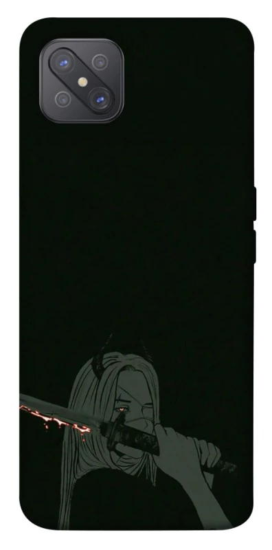 Чехол на Oppo A92s Человек-Бензопила фото 1 из 1