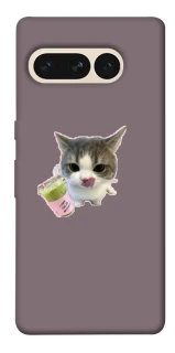 Чохол на Google Pixel 7 Pro cat matcha фото 1 з 1