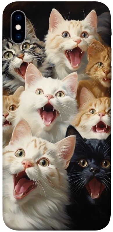 Чохол на Apple iPhone XS Max (6.5") Коти фото 1 з 1