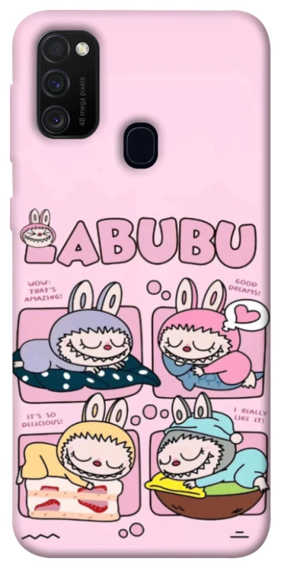 Чохол на Samsung Galaxy M21 Labubu Dreams Collage фото 1 з 1