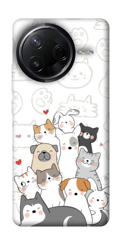 Чехол на Infinix Note 50 Pro Funny Pets фото 1 из 1