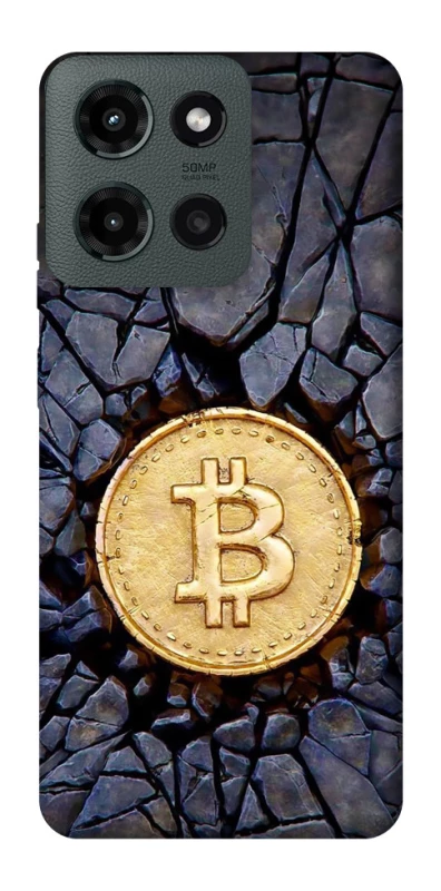 Чохол на Motorola Moto G Power (2025) Bitcoin cracks фото 1 з 1