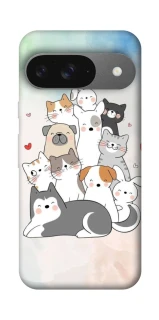 Чехол на Google Pixel 10 Funny Pets ver.2 фото 1 из 1