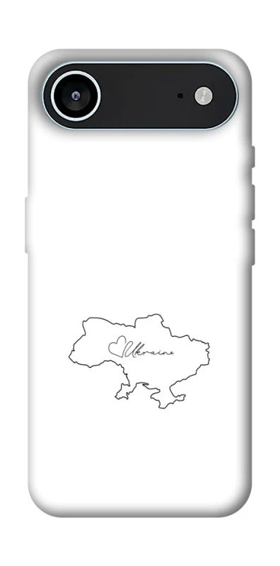 Чохол на Apple iPhone 17 Air (6.5") Ukraine map фото 1 з 1