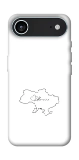 Чохол на Apple iPhone 17 Air (6.5") Ukraine map фото 1 з 1