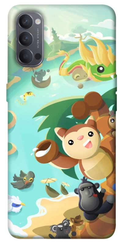 Чохол на Oppo Reno 4 Adopt Me Tropical Adventure фото 1 з 1
