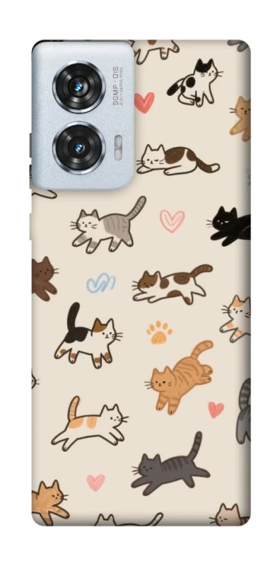 Чехол на Motorola Edge 50 Fusion Cat style ver.2 фото 1 из 1