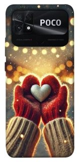 Чехол на Xiaomi Poco C40 Heart in hand фото 1 из 1