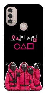 Чохол на Motorola Moto E40 squid game v5 фото 1 з 1