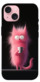 Чехол на Apple iPhone 15 (6.1") Розовый котёнок фото 1 из 1