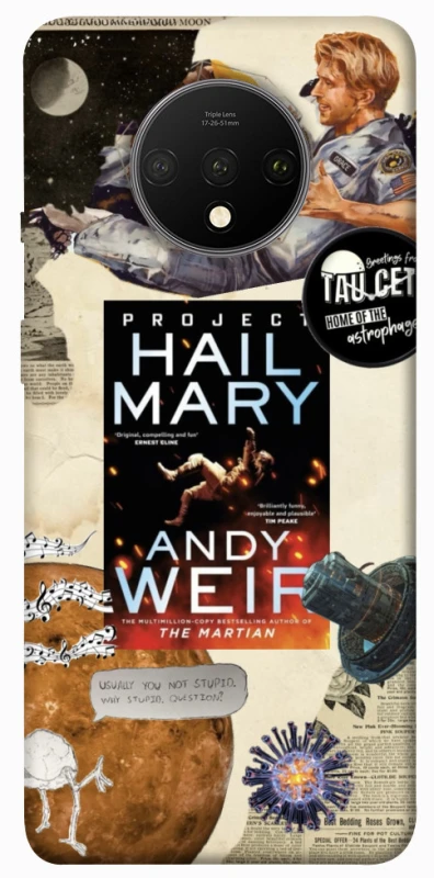 Чохол на OnePlus 7T Project Hail Mary ver.2 фото 1 з 1