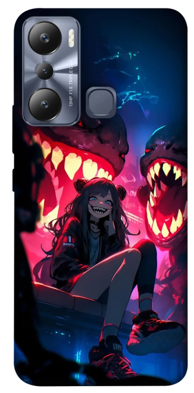 Чехол на Infinix Hot 20i Anime girl фото 1 из 1