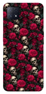 Чохол на Oppo A72 5G / A73 5G Черепа та рози фото 1 з 1