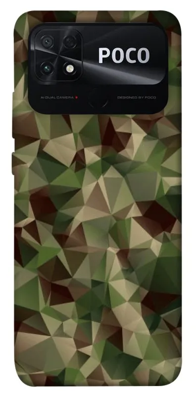 Чохол на Xiaomi Poco C40 camouflage v2 фото 1 з 1