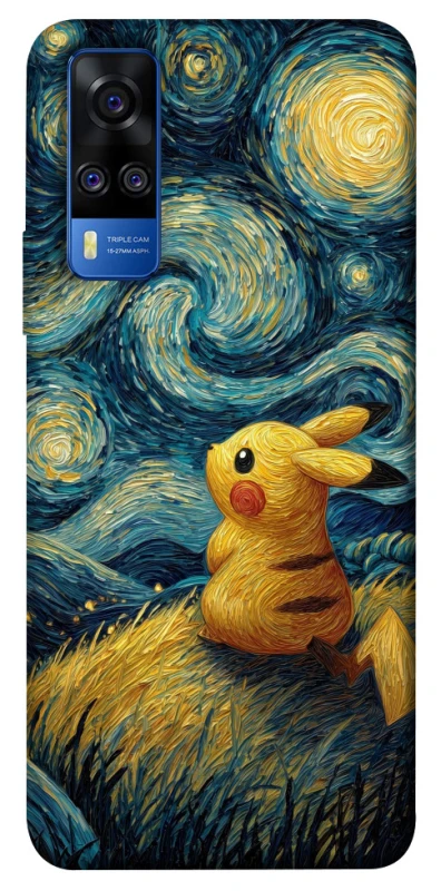Чохол на Vivo Y51a Pikachu and Van Gogh фото 1 з 1