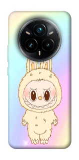 Чехол на Realme 14 Pro Fluffy Rainbow Labubu фото 1 из 1