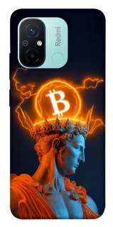Чехол на Xiaomi Redmi 12C / Poco C55 Bitcoin God фото 1 из 1