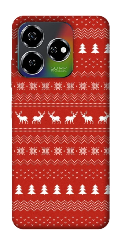 Чехол на ZTE Nubia V60 Новогодний v12 фото 1 из 1