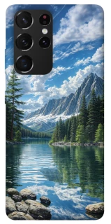 Чехол на Samsung Galaxy S21 Ultra River in the mountains фото 1 из 1