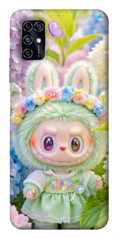 Чохол на ZTE Blade V2020 Smart Labubu & Flowers ver.2 фото 1 з 1