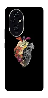 Чохол на Honor 200 Heart with flowers фото 1 з 1