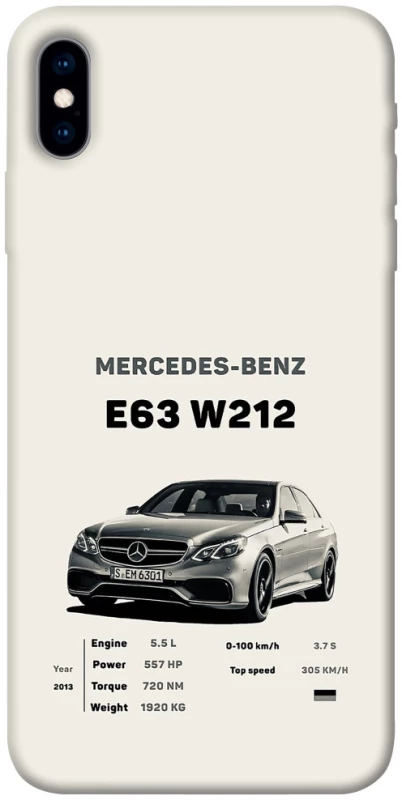 Чехол на Apple iPhone X (5.8") MB E63 W212 фото 1 из 1