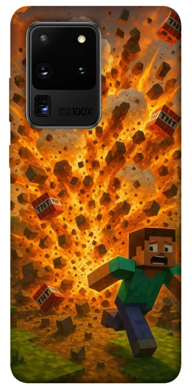 Чохол на Samsung Galaxy S20 Ultra Minecraft v7 фото 1 з 1