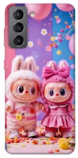 Чохол на Samsung Galaxy S21 FE Labubu twins ver.2 фото 1 з 1