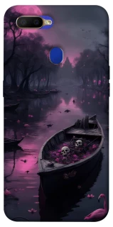 Чохол на Oppo A5s Boat and flamingo фото 1 з 1