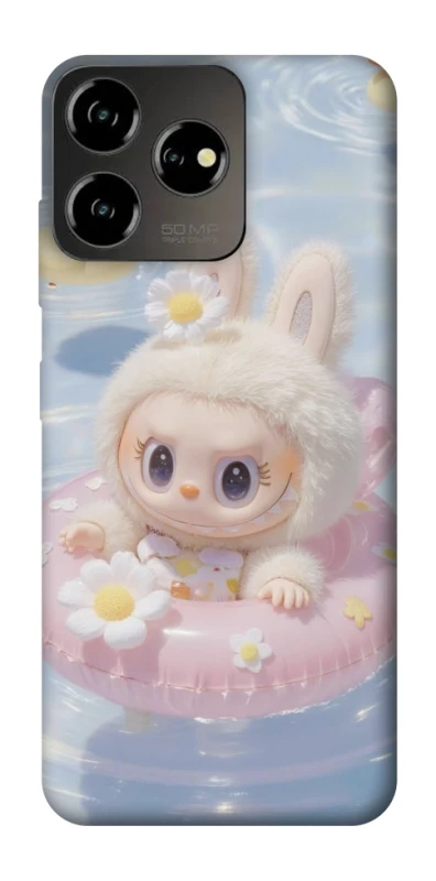 Чохол на ZTE Blade V50 Design 4G Labubu swimming фото 1 з 1