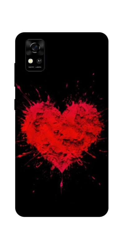 Чехол на ZTE Blade A31 Splash heart фото 1 из 1