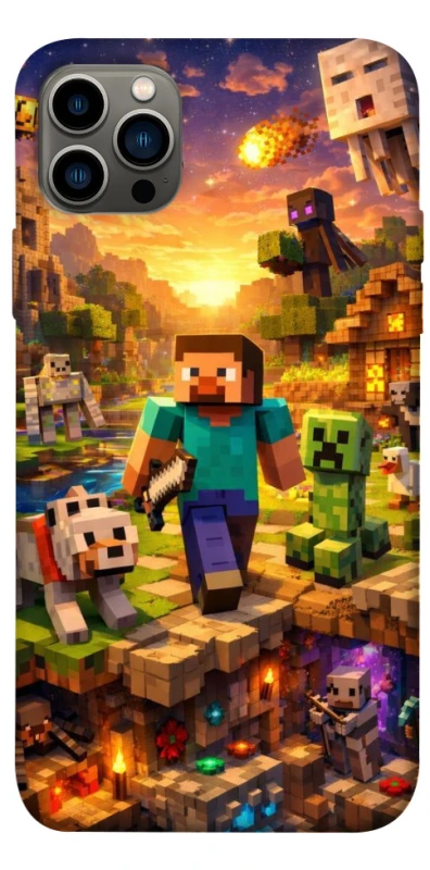 Чехол на Apple iPhone 12 Pro (6.1") Minecraft v6 фото 1 из 1